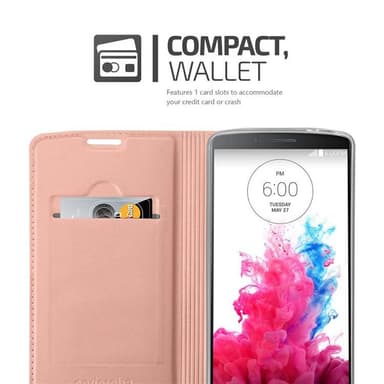 LG G3 Fodral Skal Case (Rosa)