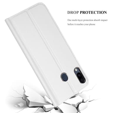 Samsung Galaxy M20 Fodral Skal Case (Silver)