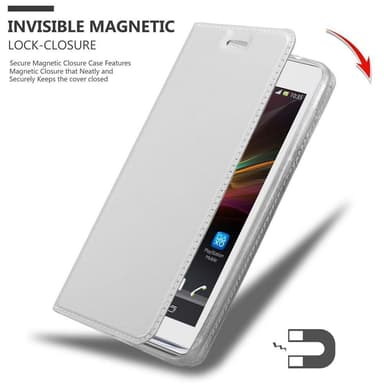 Sony Xperia SP Fodral Skal Case (Silver)