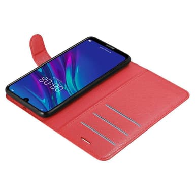 Huawei Y6 2019 Plånboksfodral Skal (Röd)