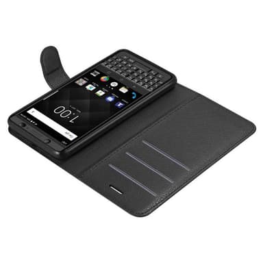 Blackberry KEYONE Plånboksfodral Skal (Svart)