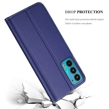 Motorola EDGE 20 Fodral Skal Case (Blå)