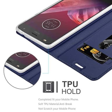 Motorola MOTO Z2 Fodral Skal Case (Blå)