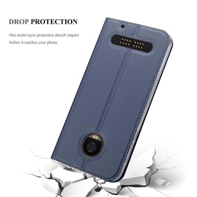 Motorola MOTO Z2 Fodral Skal Case (Blå)