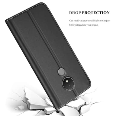 Nokia C21 Fodral Skal Case (Svart)