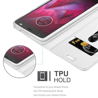 Motorola MOTO Z Fodral Skal Case (Silver)