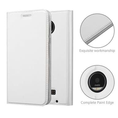 Motorola MOTO Z PLAY Fodral Skal Case (Silver)