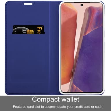 Samsung Galaxy NOTE 20 Fodral Skal Case (Blå)