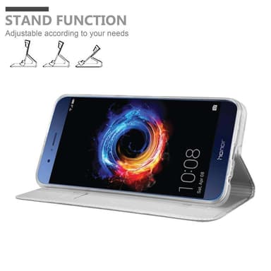 Honor 8 PRO Fodral Skal Case (Silver)