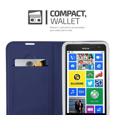 Nokia Lumia 625 Fodral Skal Case (Blå)