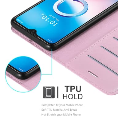 Alcatel 1S 2020 Plånboksfodral Skal (Rosa)