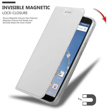Motorola Google NEXUS 6 Fodral Skal Case (Silver)