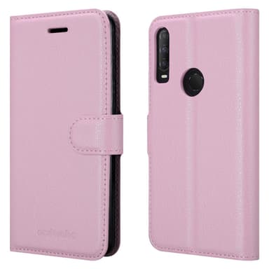 Alcatel 1S 2020 Plånboksfodral Skal (Rosa)