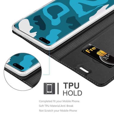 Huawei P40 PRO / P40 PRO+ Fodral Skal Case (Svart)