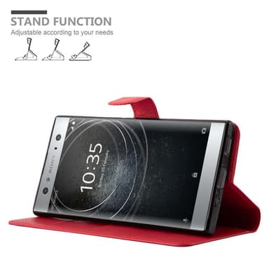 Sony Xperia XA2 ULTRA Plånboksfodral Skal (Röd)