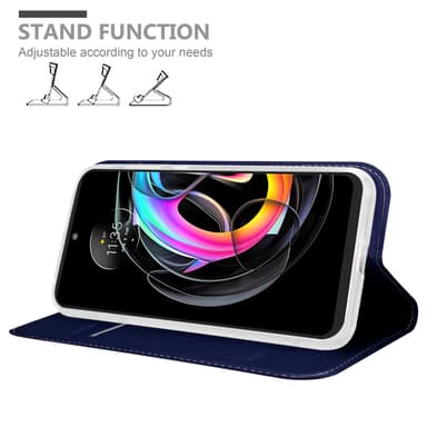 Motorola EDGE 20 LITE / FUSION Fodral Skal Case (Blå)