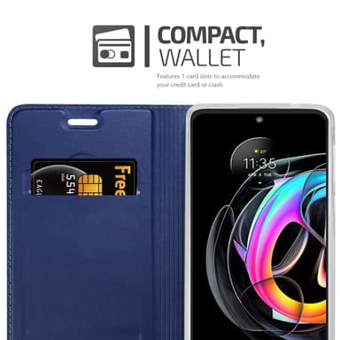Motorola EDGE 20 LITE / FUSION Fodral Skal Case (Blå)