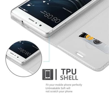 Huawei P9 LITE 2016 / G9 LITE Fodral Skal Case (Silver)