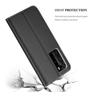Huawei P40 PRO / P40 PRO+ Fodral Skal Case (Svart)