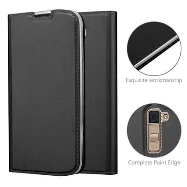 LG K10 2016 Fodral Skal Case (Svart)