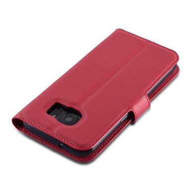 Samsung Galaxy S7 EDGE Plånboksfodral Skal (Röd)