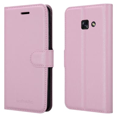 Samsung Galaxy A3 2017 Plånboksfodral Skal (Rosa)