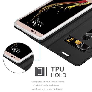 LG K10 2016 Fodral Skal Case (Svart)