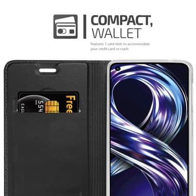 Realme 8i / Narzo 50 4G Fodral Skal Case (Svart)