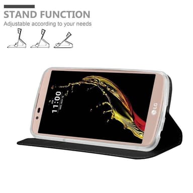 LG K10 2016 Fodral Skal Case (Svart)