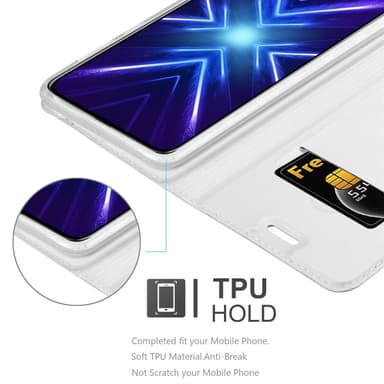 Honor 9X Fodral Skal Case (Silver)
