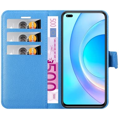 Honor 50 LITE Plånboksfodral Skal (Blå)