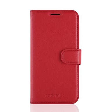 Samsung Galaxy S7 Plånboksfodral Skal (Röd)