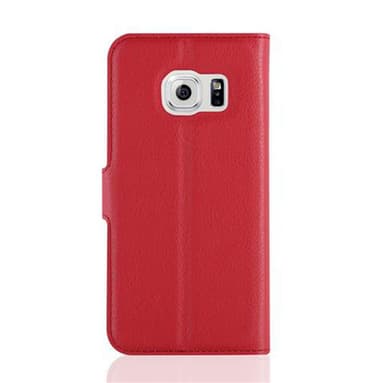 Samsung Galaxy S7 Plånboksfodral Skal (Röd)