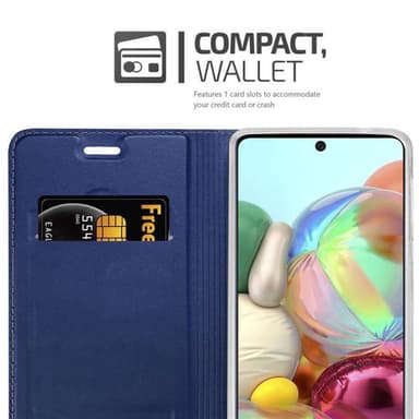 Samsung Galaxy A71 4G Fodral Skal Case (Blå)