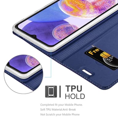 Samsung Galaxy A23 4G Fodral Skal Case (Blå)