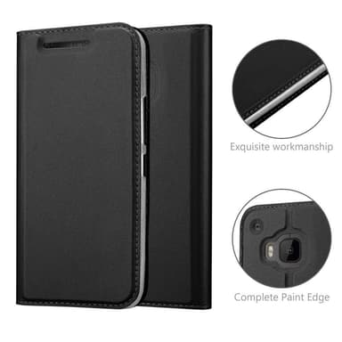 HTC ONE M9 Fodral Skal Case (Svart)