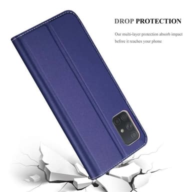 Samsung Galaxy A71 4G Fodral Skal Case (Blå)