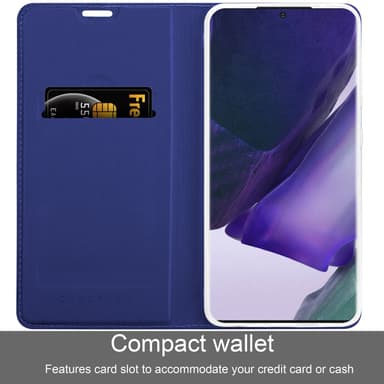 Samsung Galaxy NOTE 20 ULTRA Fodral Skal Case (Blå)