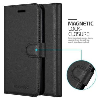 Huawei P40 Plånboksfodral Skal (Svart)