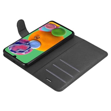 Samsung Galaxy A90 5G Plånboksfodral Skal (Svart)