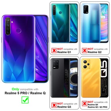 Realme 5 PRO / Realme Q Fodral Skal Case (Rosa)