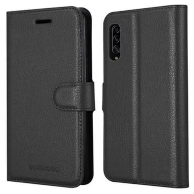 Samsung Galaxy A90 5G Plånboksfodral Skal (Svart)