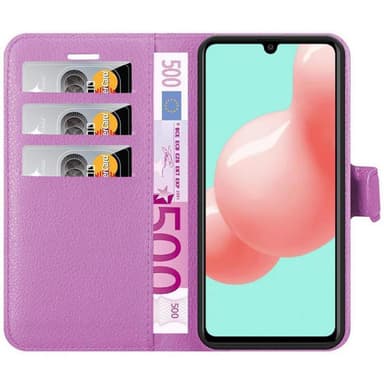 Samsung Galaxy A41 Plånboksfodral Skal (Lila)