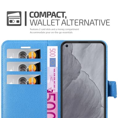 Realme GT Master Plånboksfodral Skal (Blå)