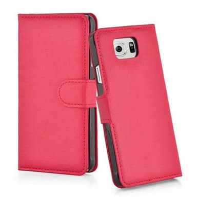 Samsung Galaxy S6 Plånboksfodral Skal (Röd)