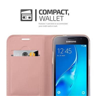 Samsung Galaxy J1 2016 Fodral Skal Case (Rosa)