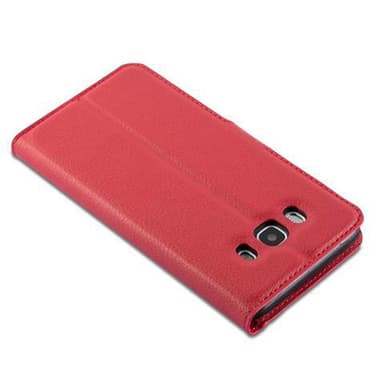 Samsung Galaxy J7 2016 Plånboksfodral Skal (Röd)