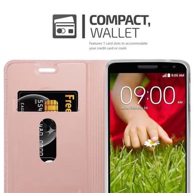 LG G2 MINI Fodral Skal Case (Rosa)