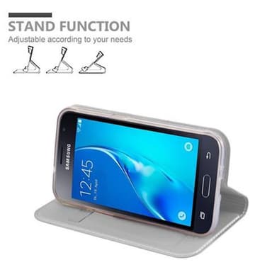 Samsung Galaxy J1 2016 Fodral Skal Case (Silver)