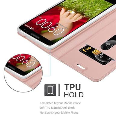 LG G2 MINI Fodral Skal Case (Rosa)